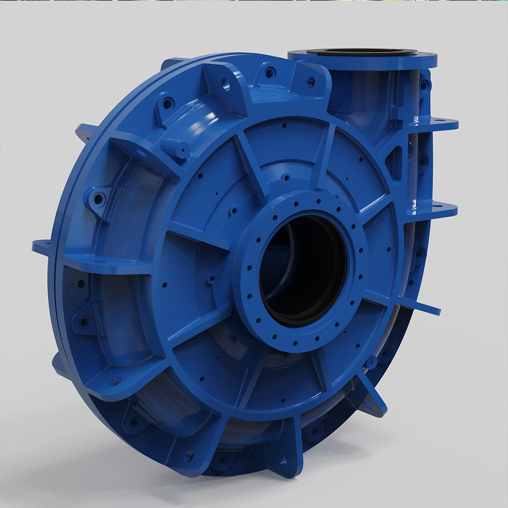 Horizontal recirculation slurry pump for heavy-duty mill