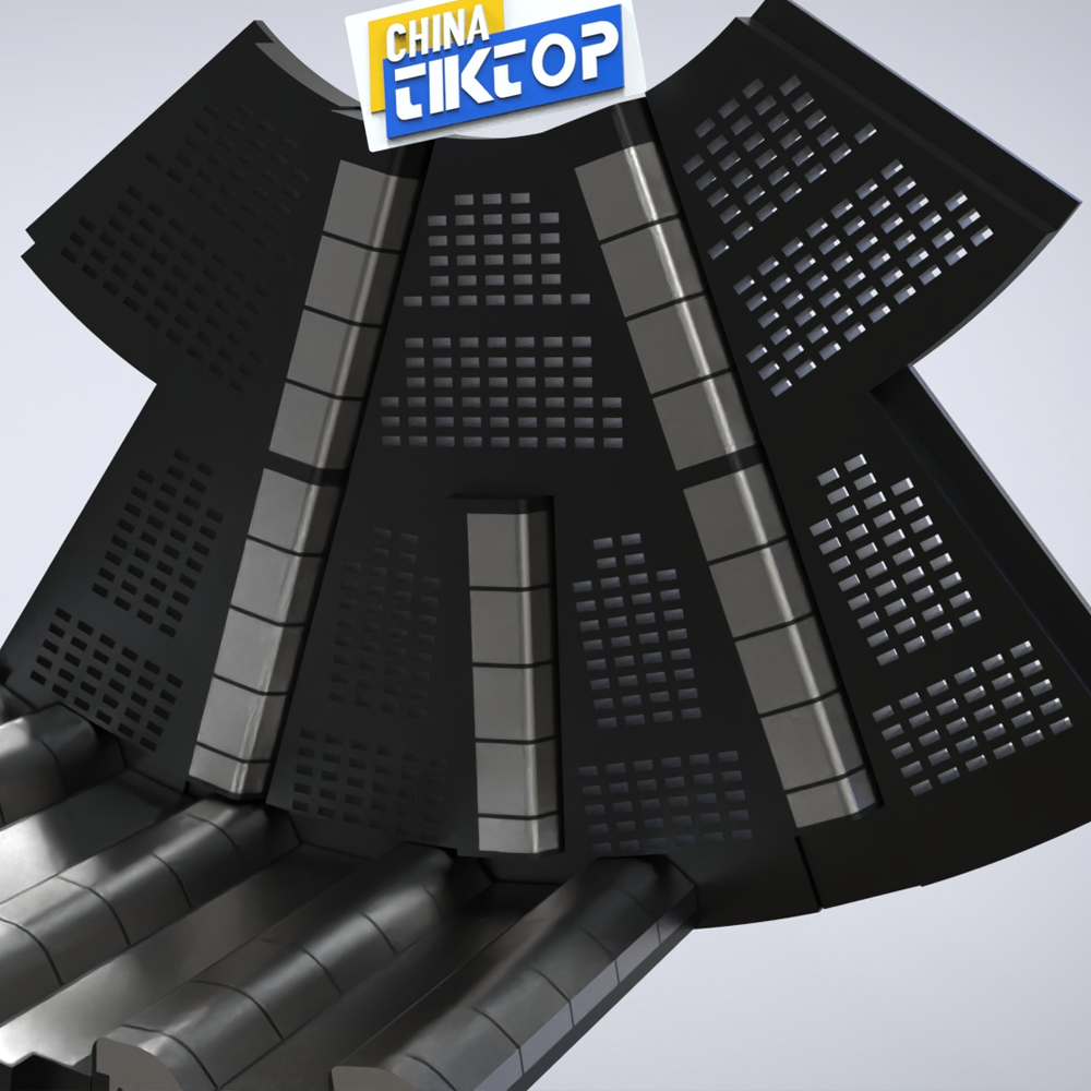 What are the technical parameters that affect the rubber liner of a ball mill?